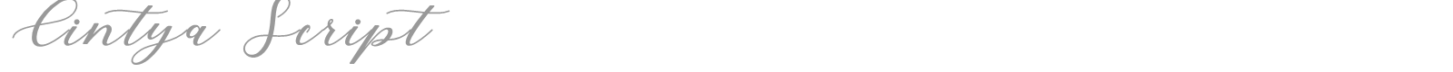 Cintya Script font preview